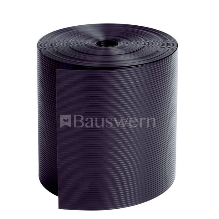 Bauswern Premium PP Sichtschutzstreifen für Doppelstabmatten - 700g/m² mit 26 x 0,19 m RAL7016 (Grau)